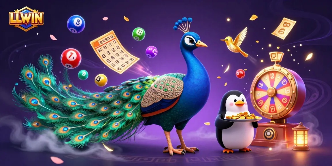 Spin the reels at LLWIN, where vibrant lottery games and golden chips come to life!