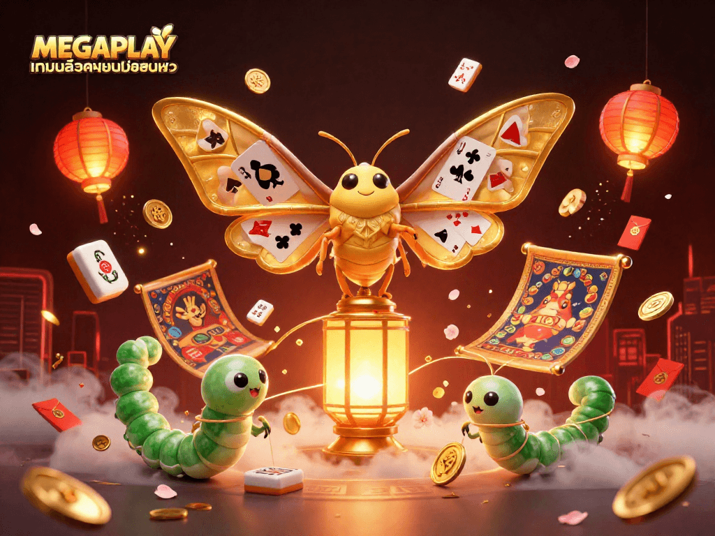 เล่น MEGAPLAY เกมสล็อตบนมือถือ ผ่านการ์ตูน 3D สวยงาม ที่มีการแสดงในคาสิโน