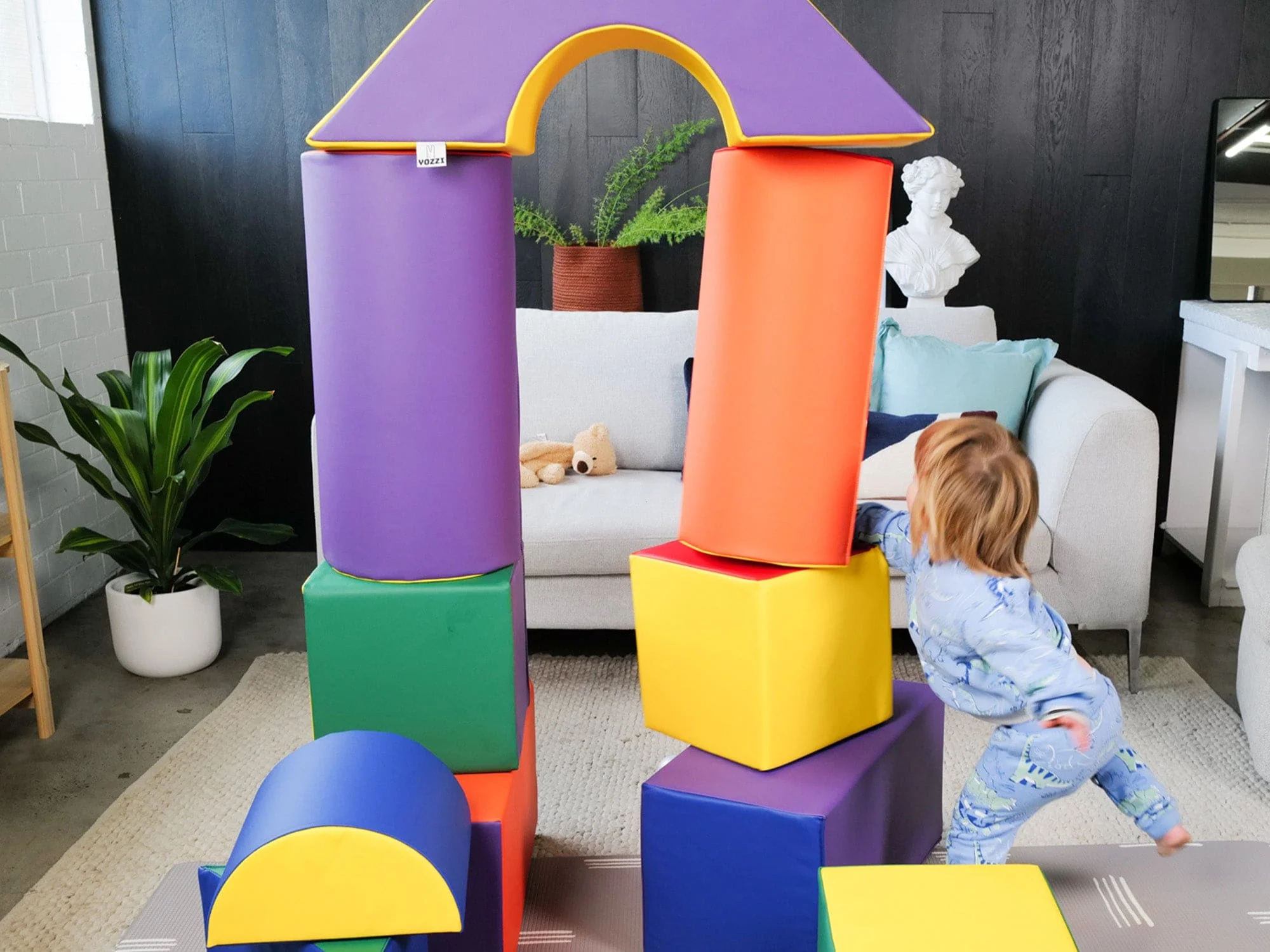 Creative Indoor Adventures with Giant Building Blocks for Kids