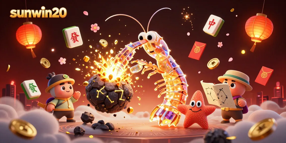 Discover thrilling action with sunwin20 and whimsical casino elements in a dynamic scene.
