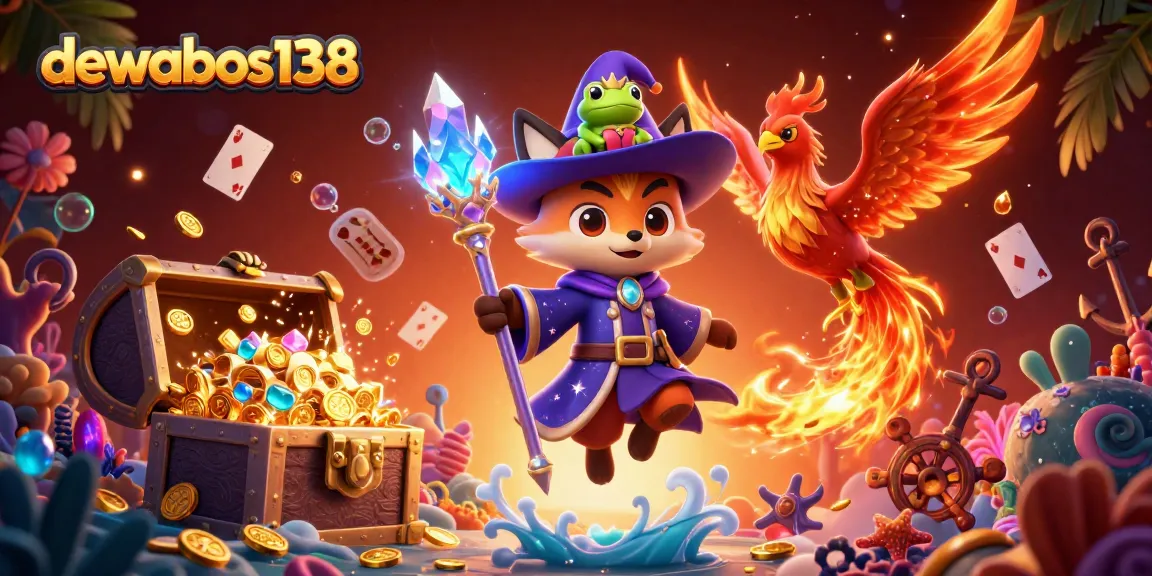 Play slots with dewabos138 and experience vibrant gameplay alongside magical characters and treasures.