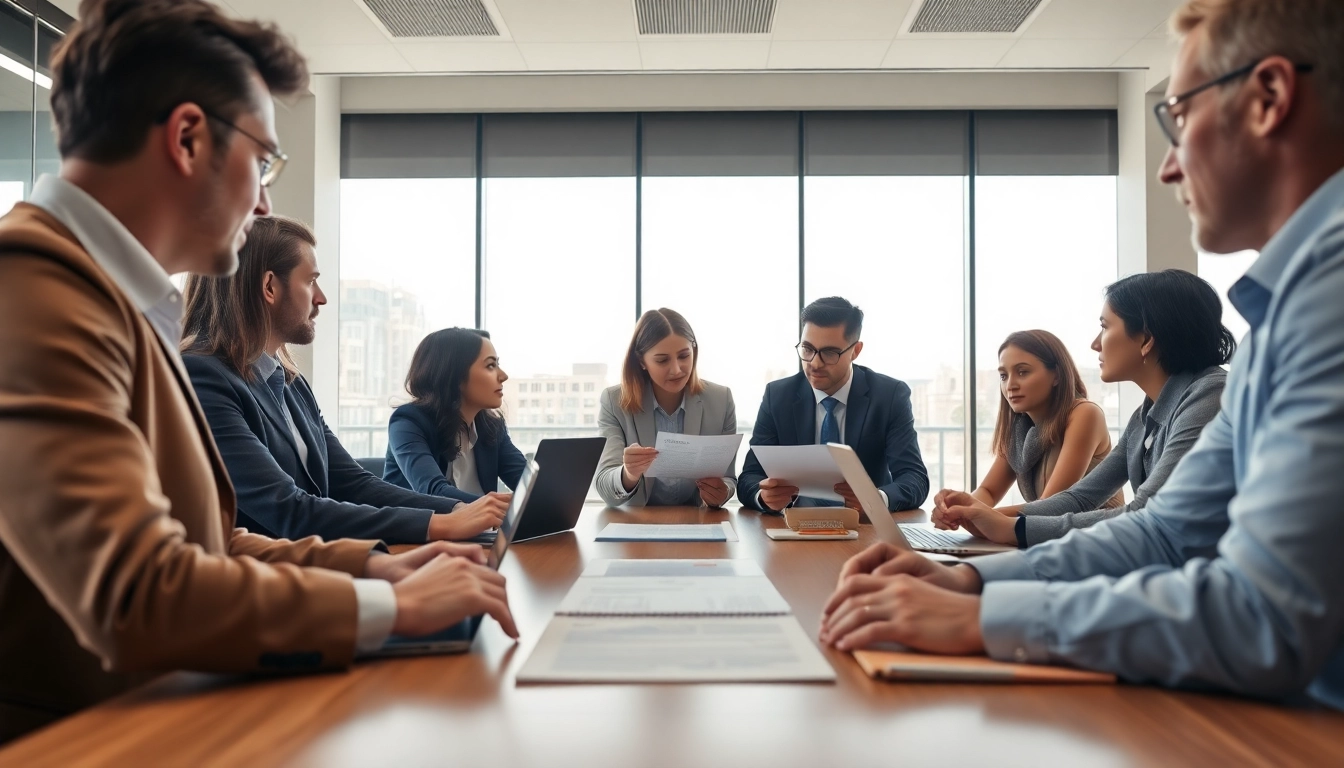 Understanding Flowdown processes in a business meeting with professionals discussing contract terms.