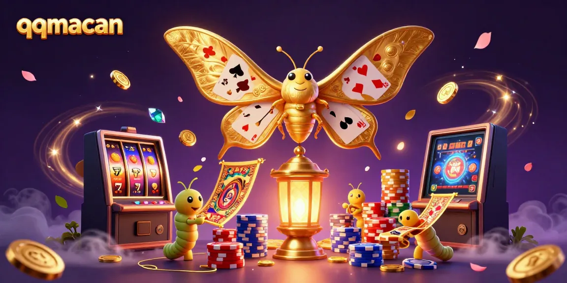 Experience thrilling gameplay with qqmacan; enjoy vibrant slot machines and casino elements.