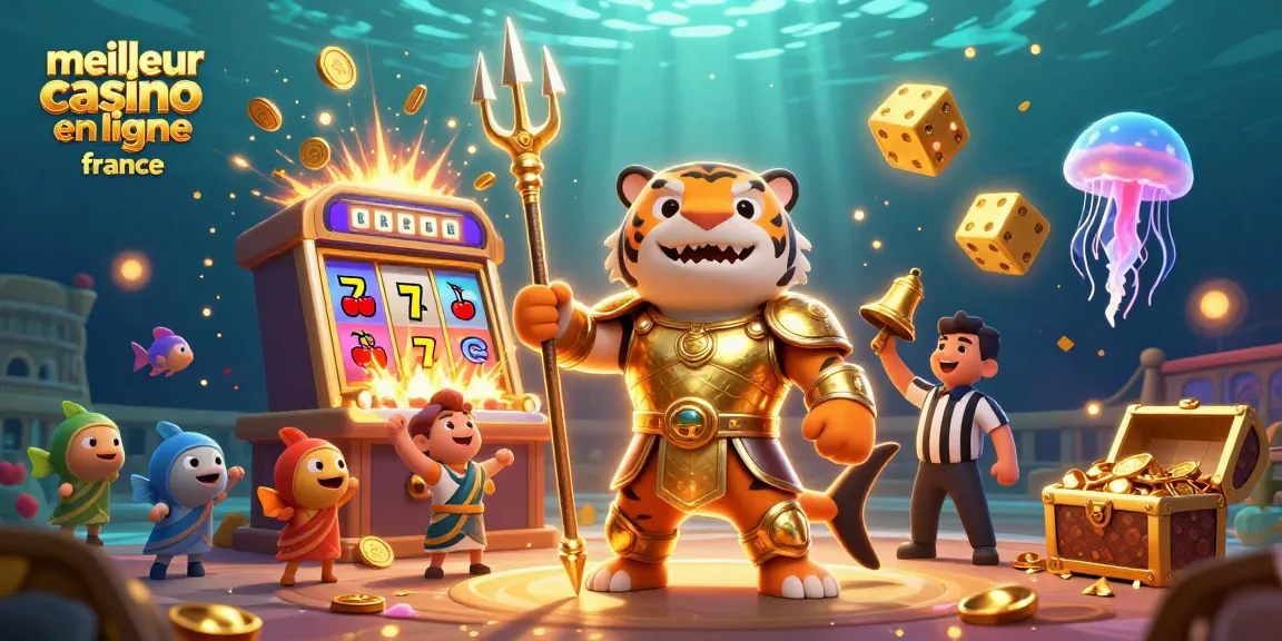 Jouez au meilleur casino en ligne France avec des jackpots flamboyants et une ambiance festive sous-marine.
