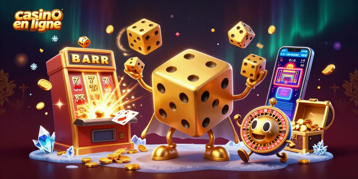 Retrait immédiat dans un casino en ligne avec des dés dorés, jackpot et animations dynamiques