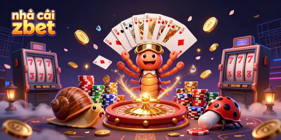 Experience thrilling gaming at nhà cái zbet with vibrant characters and dazzling casino elements.