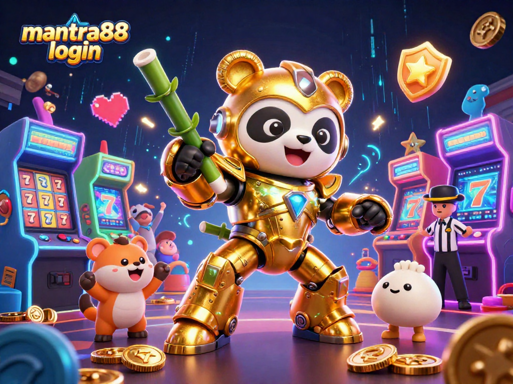 Engage with mantra88 login as you spin vibrant slot reels in an electrifying casino scene.