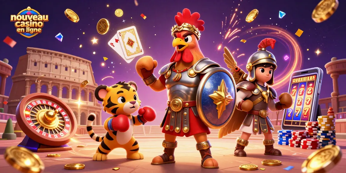 Vivez l'expérience du nouveau casino en ligne avec des personnages colorés et des jeux captivants.