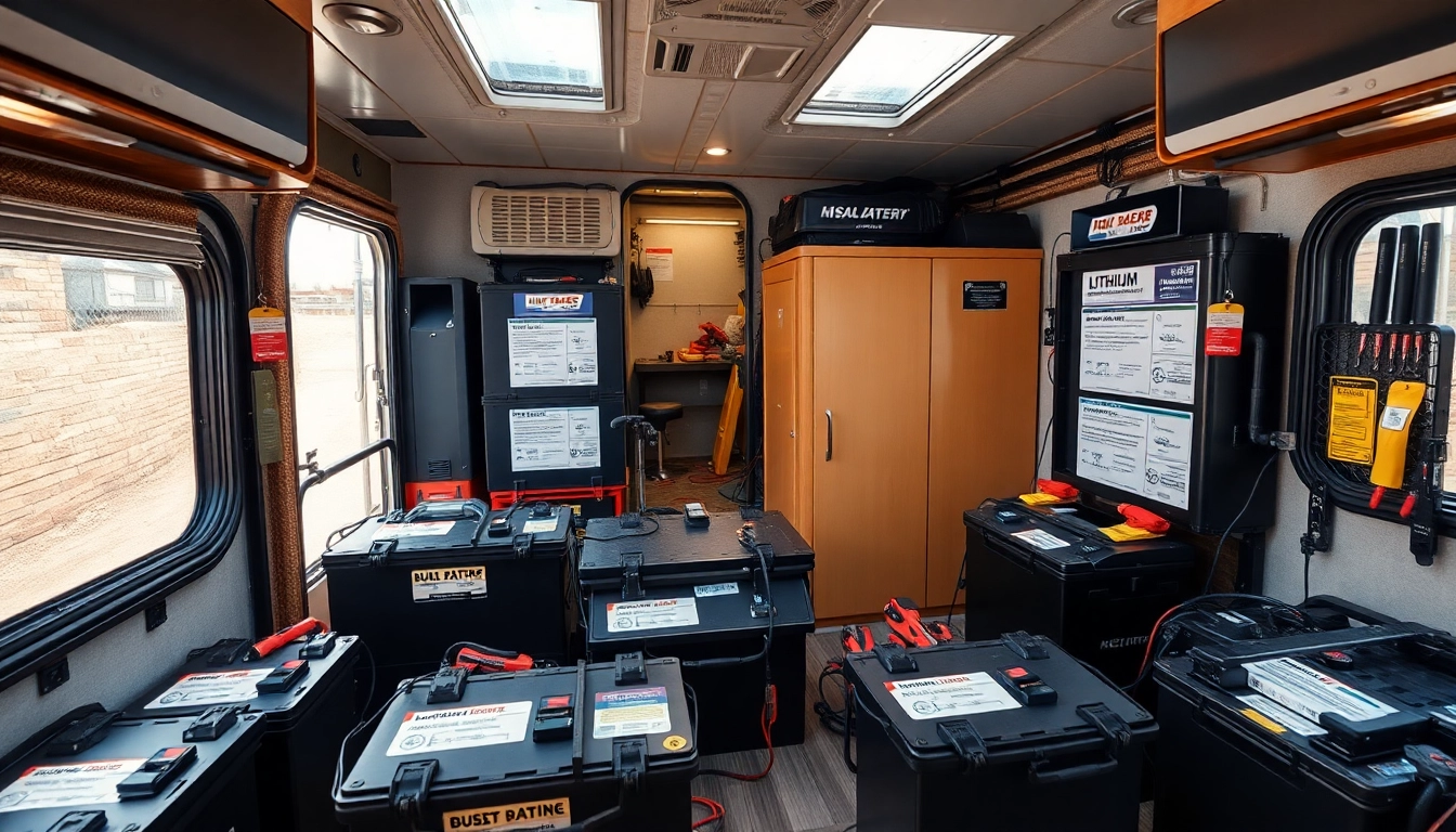 Upgrade your RV with high-performance lithium RV batteries for reliable, long-lasting power.