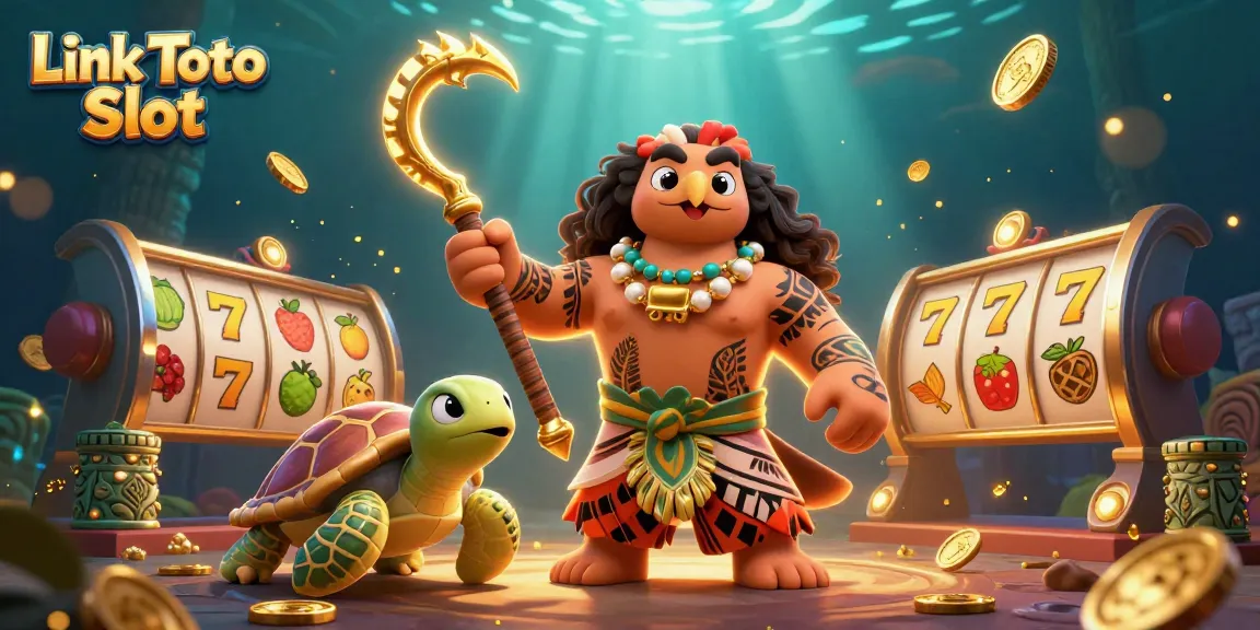 Menggunakan Link Toto Slot, nikmati permainan slot seru dengan karakter 3D hebat dan lampu gemerlap.