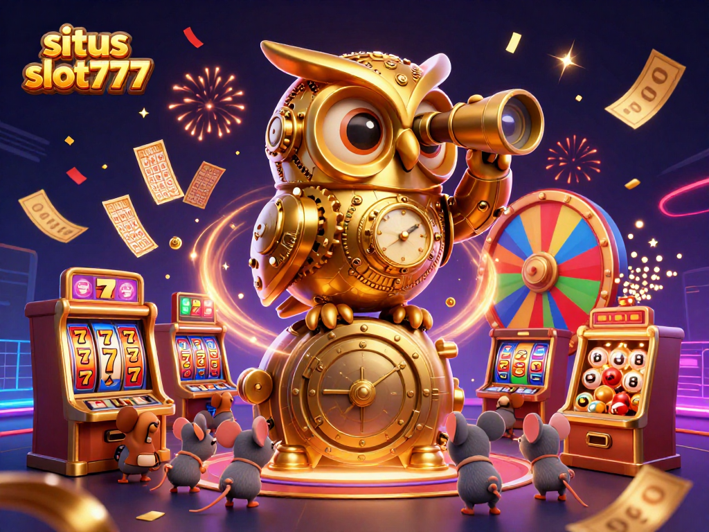 Engage in exciting gameplay at situs slot777 with vibrant slot machines and animated elements