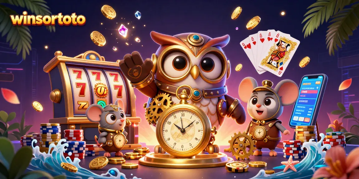 Mendapatkan kemenangan besar di winsortoto dengan slot dan kartu kemenangan yang mengesankan.