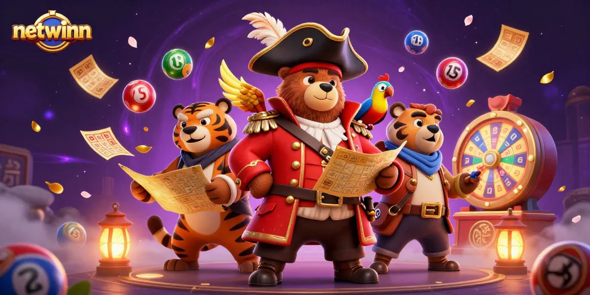 Engage with exciting netwinn lottery games featuring vibrant characters and dynamic elements.