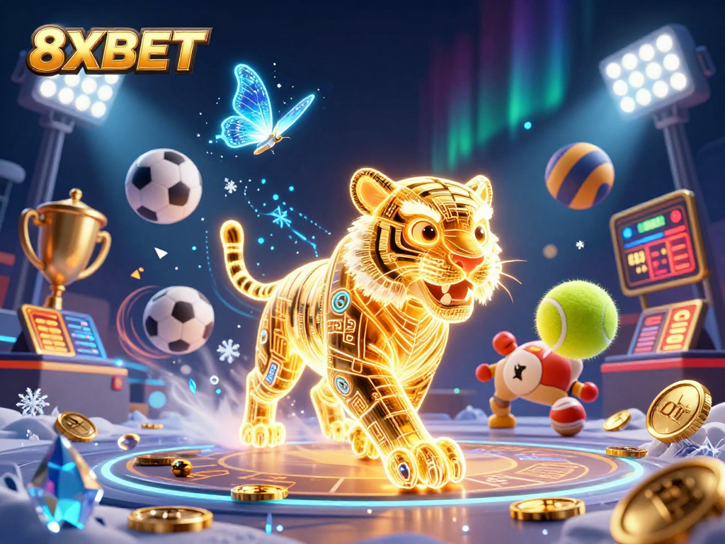 Experience thrilling gameplay at 8XBET with engaging casino elements in a captivating digital landscape.
