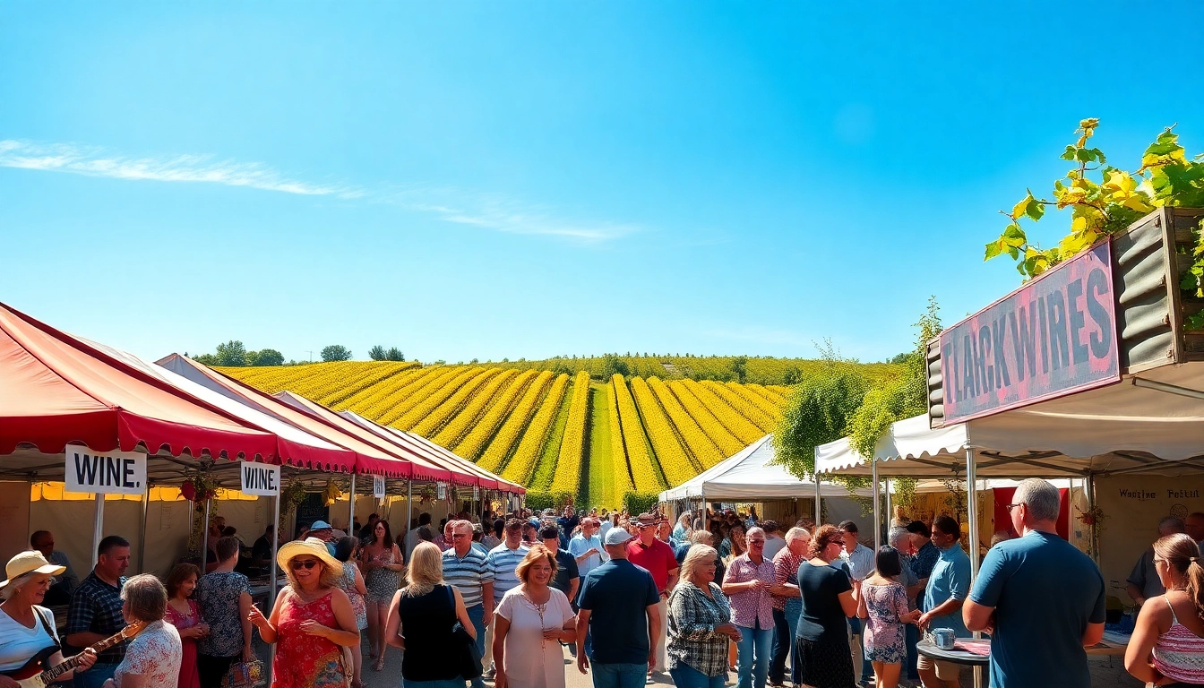 Experience the vibrant Clarksburg wine festival with wine tastings, live music, and lush vineyards.