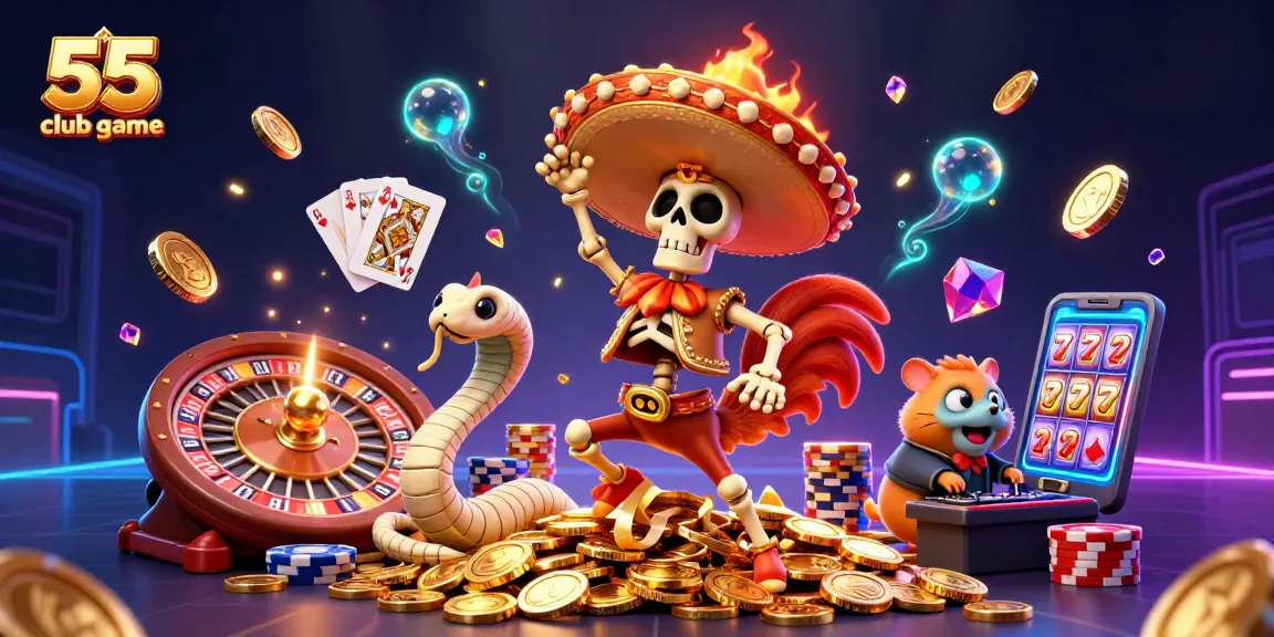 Winning spins and thrills await in the exciting 55 club game casino experience.