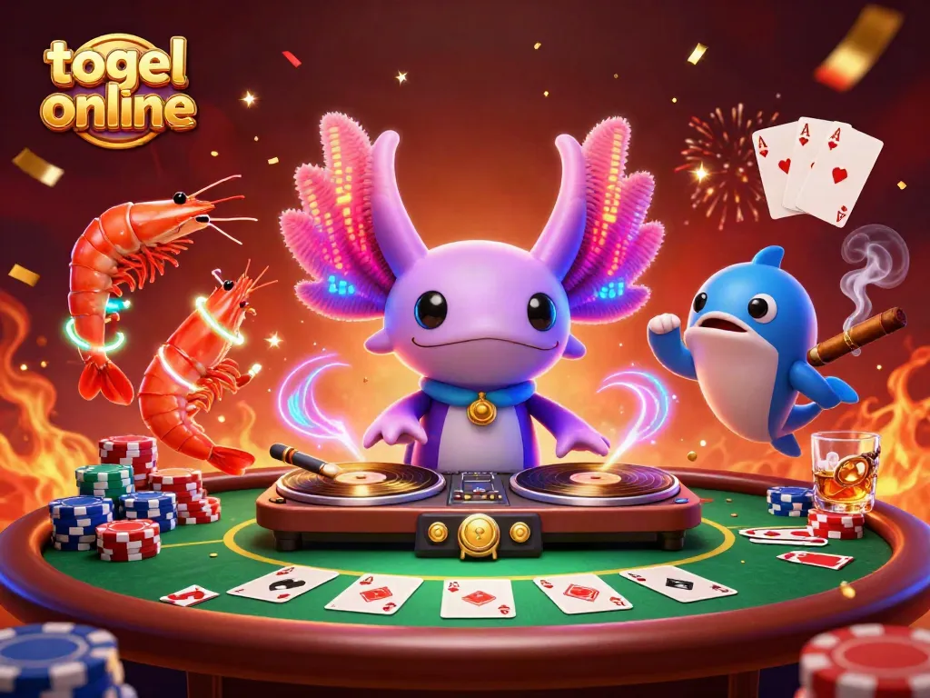 Permainan togel online yang menyenangkan dengan karakter unik di kasino virtual.