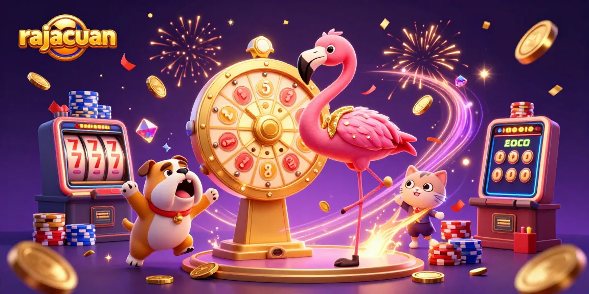 Enjoy thrilling gameplay with rajacuan, featuring vibrant characters and dynamic slot machine action.