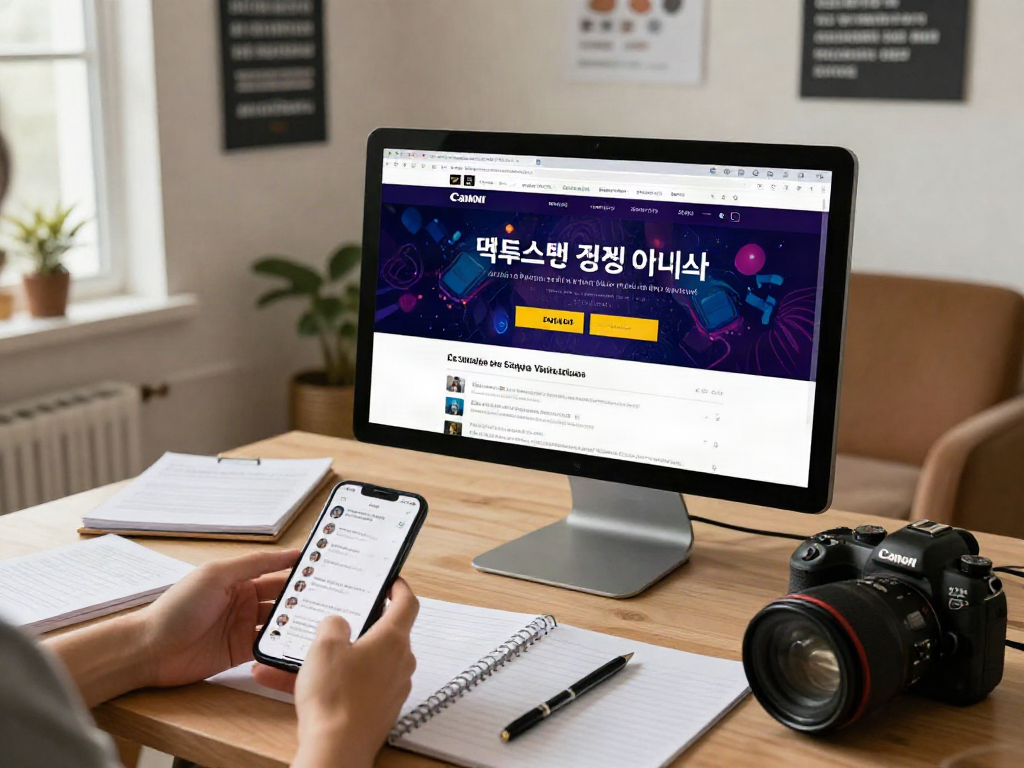 Efficient user engaging with 먹튀스팟 검증사이트 for secure gambling checks in a cozy home office.