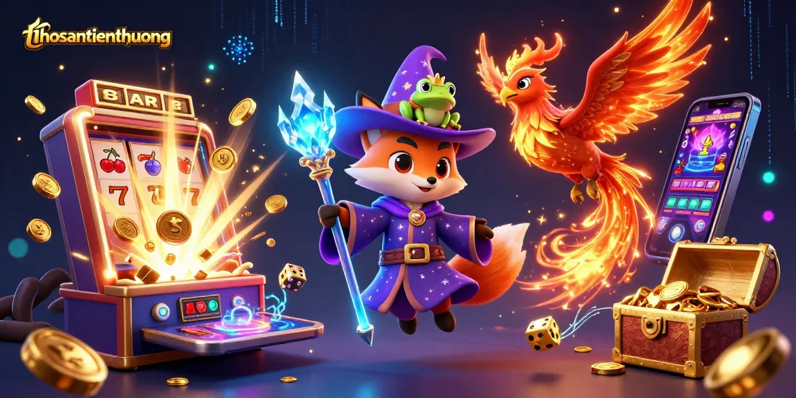 Engage with thosantienthuong in a vibrant world of 3D slot machine wins and mystical characters