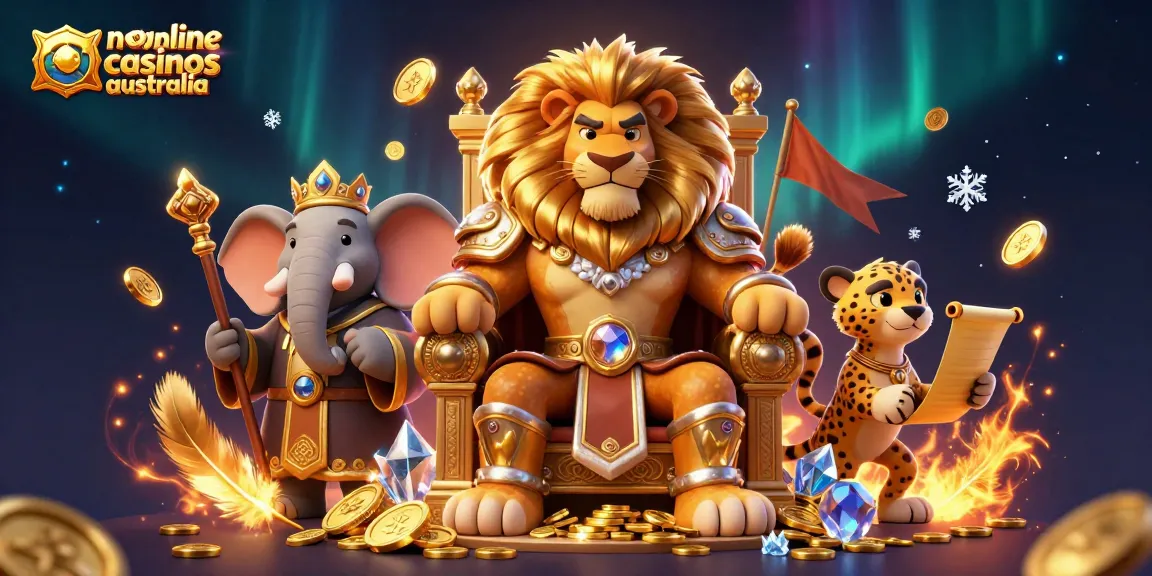 Experience the excitement of new online casinos Australia with dynamic gaming elements and vibrant characters.