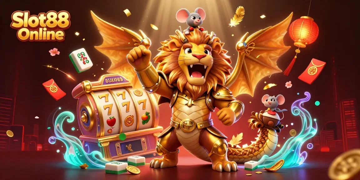 Engage with Slot88 Online's vibrant slot games in an extraordinary gaming universe.