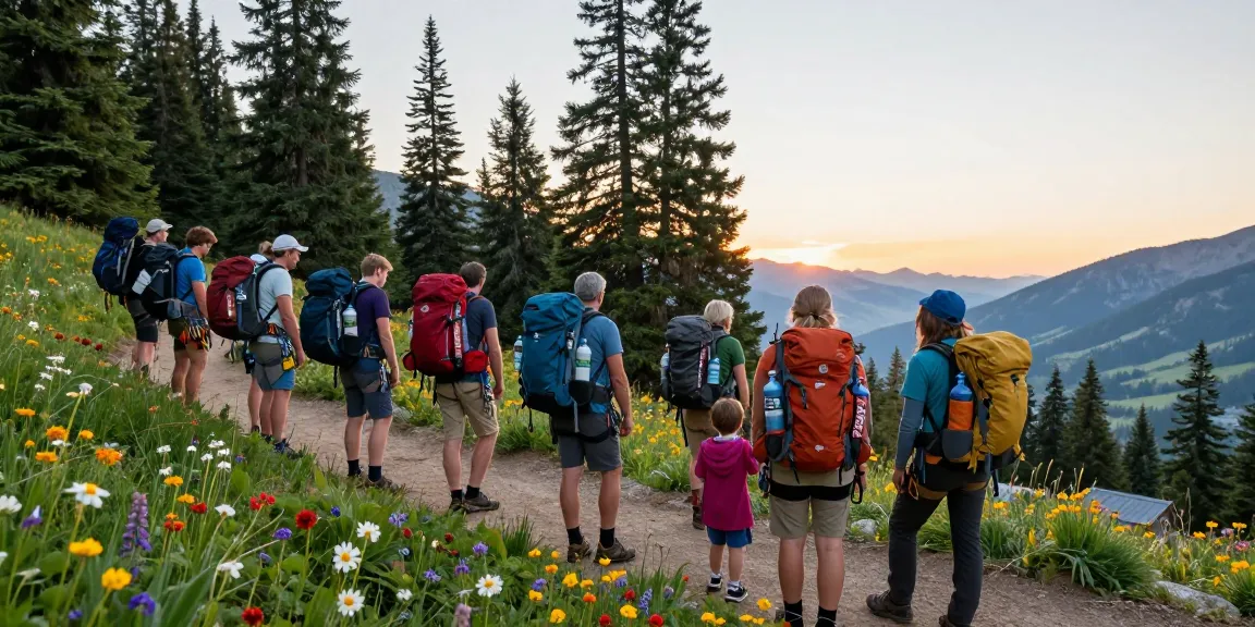Group preparing for mantra88 login adventure in scenic mountain trailhead