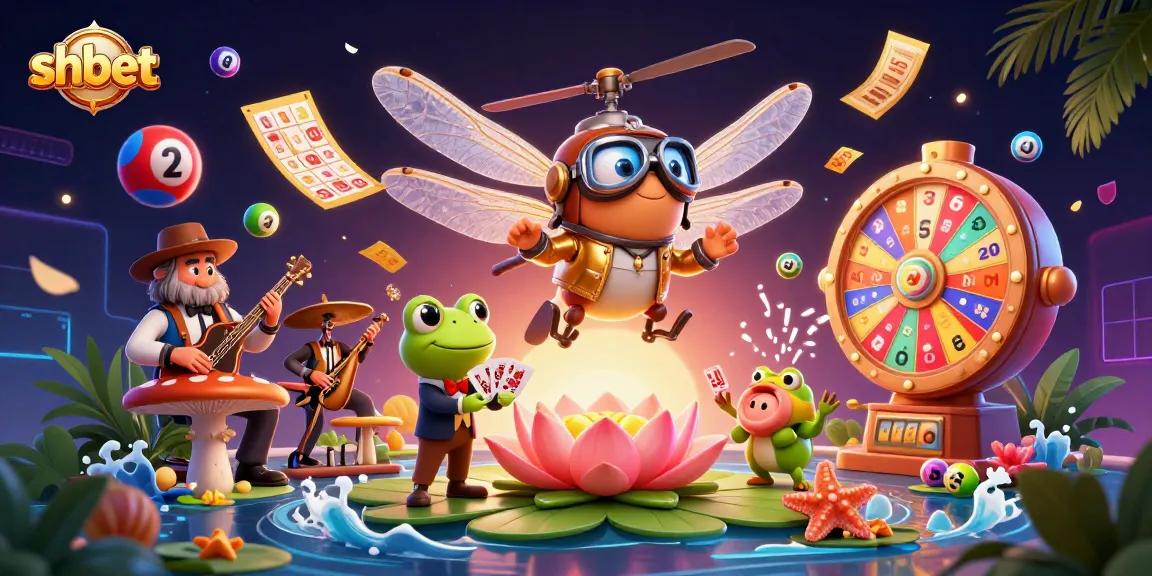 Experience shbet's engaging gaming scene with lively characters and vibrant casino elements.