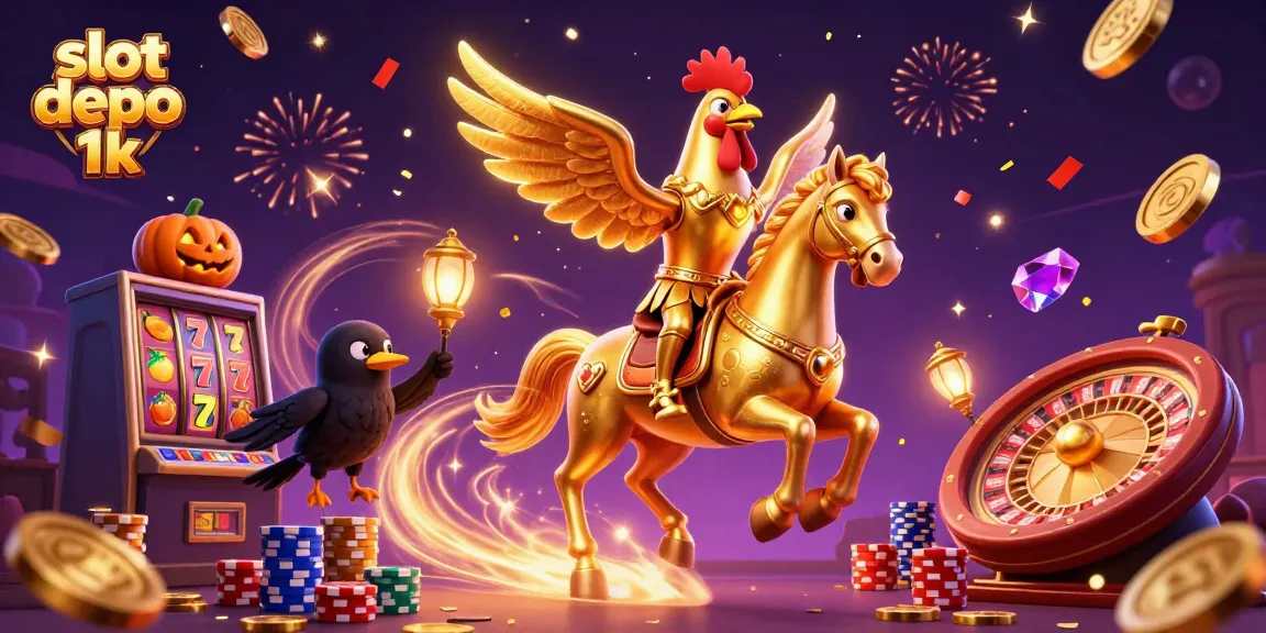 Slot depo 1k memberi peluang menang besar dalam permainan dengan simbol buah dan jackpot berkilau.