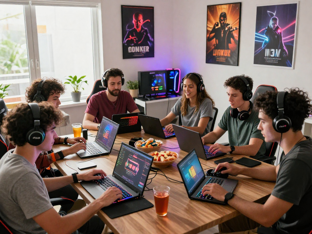 Trải nghiệm Đăng ký Jin88 cùng bạn bè tại không gian chơi game hiện đại.