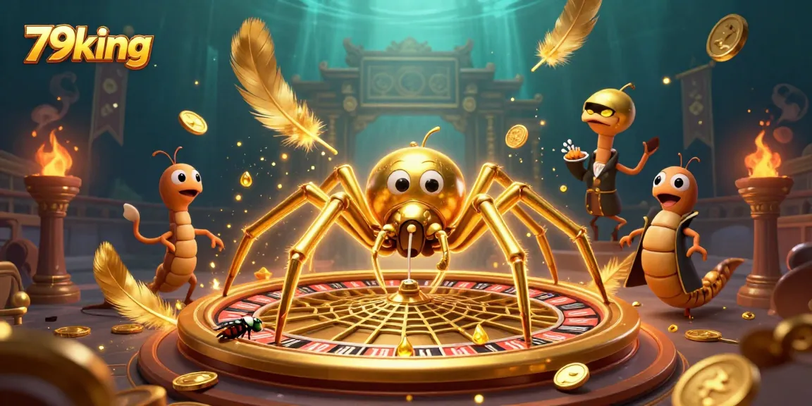 Experience thrilling bets with the vibrant 79king web and animated characters in dramatic casino action.