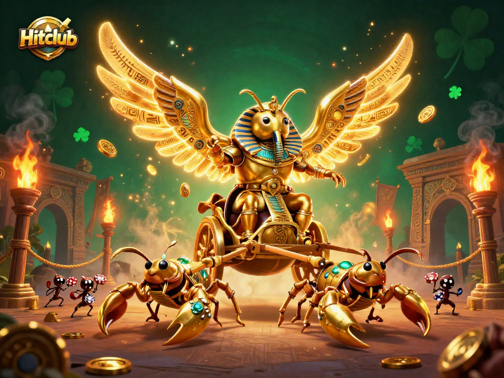 Experience excitement at Hitclub with vibrant casino-themed action in this thrilling illustration