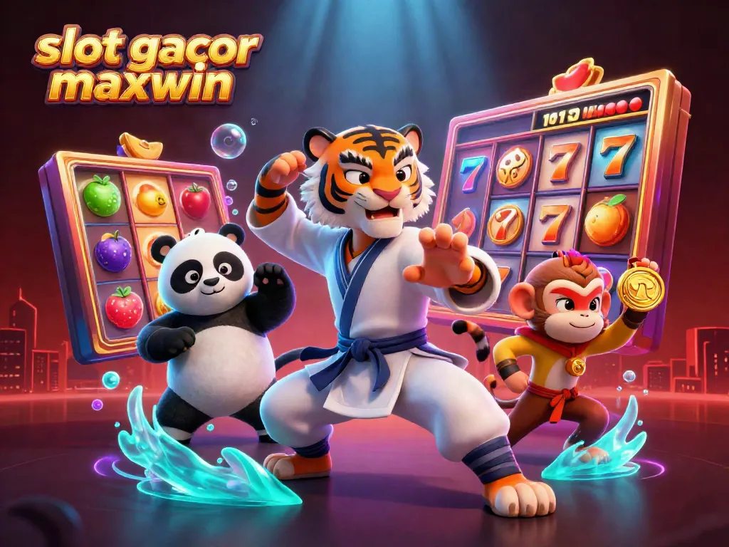Menangkan slot gacor maxwin dengan strategi permainan yang efisien dalam ilustrasi kasino yang kaya warna.