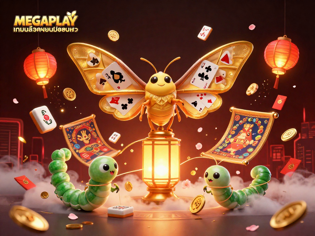 เล่น MEGAPLAY เกมสล็อตบนมือถือ ผ่านการ์ตูน 3D สวยงาม ที่มีการแสดงในคาสิโน